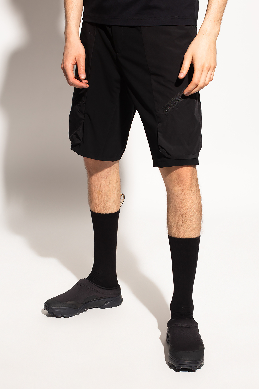 White Mountaineering Shorts with pockets